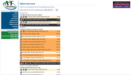 Select Work for Cleaners