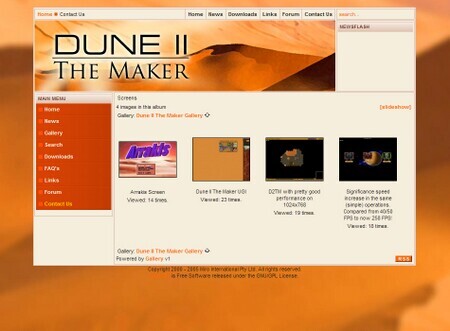 Screen Shot Gallery
