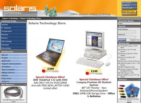 Promotions on Home Page